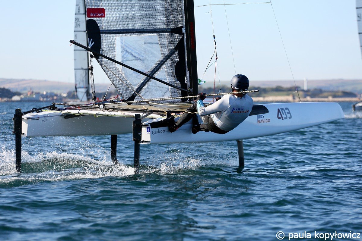 Exploder Catamarans A-Cat Worlds 2019 @Weymouth: Exploder D3s by Paula Kopylowicz ...